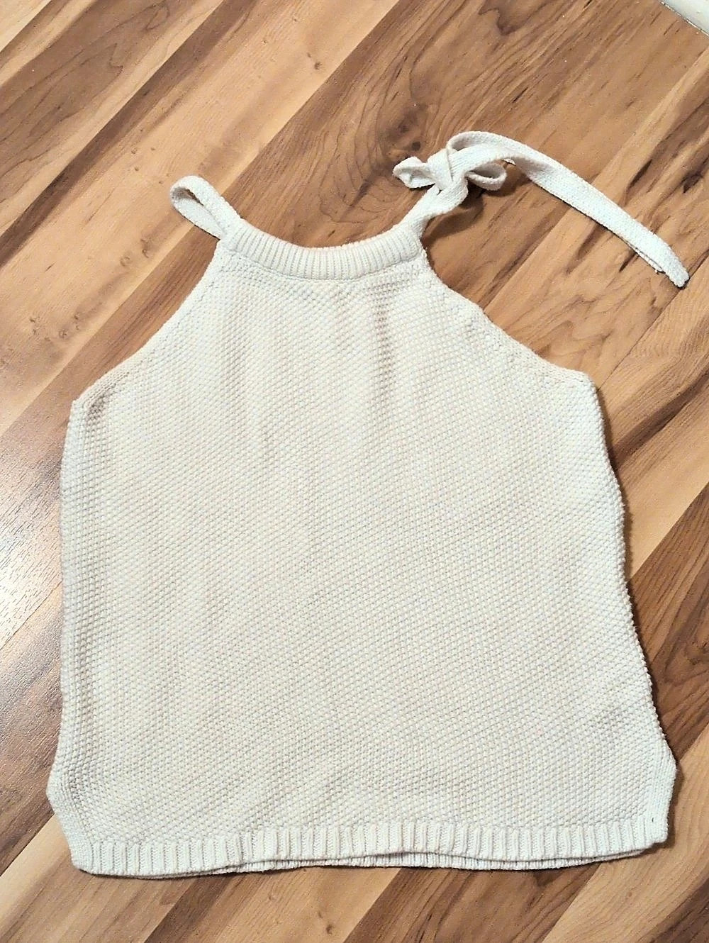 Marine Layer Ginger Sweater Tank White XS